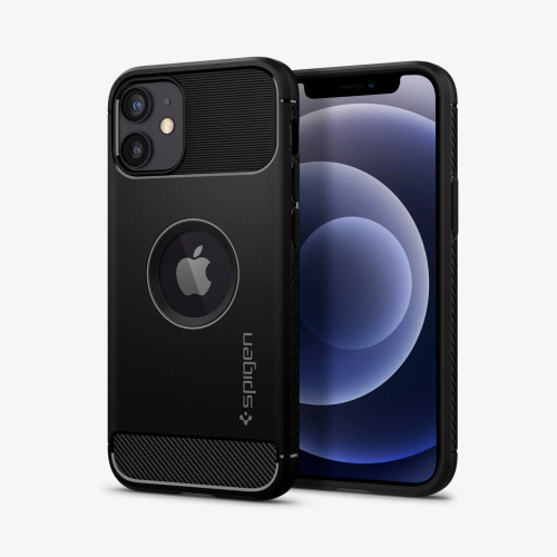 Spigen Rugged Armor Designed for Apple iPhone 12 mini Case